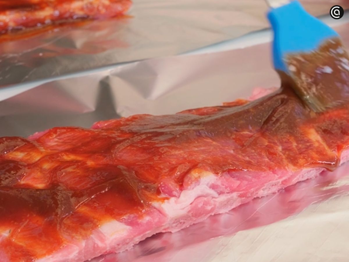 Costillas de cerdo a la barbacoa - paso 2