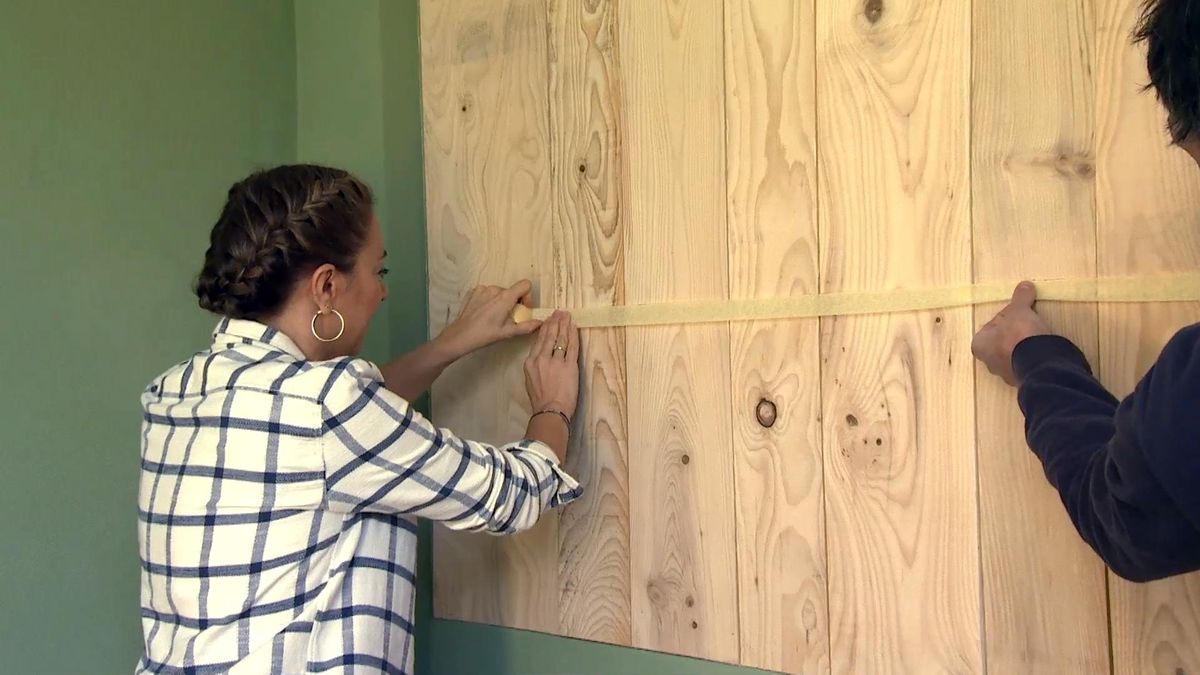 DEKO0716 revestir pared madera pino paso 6