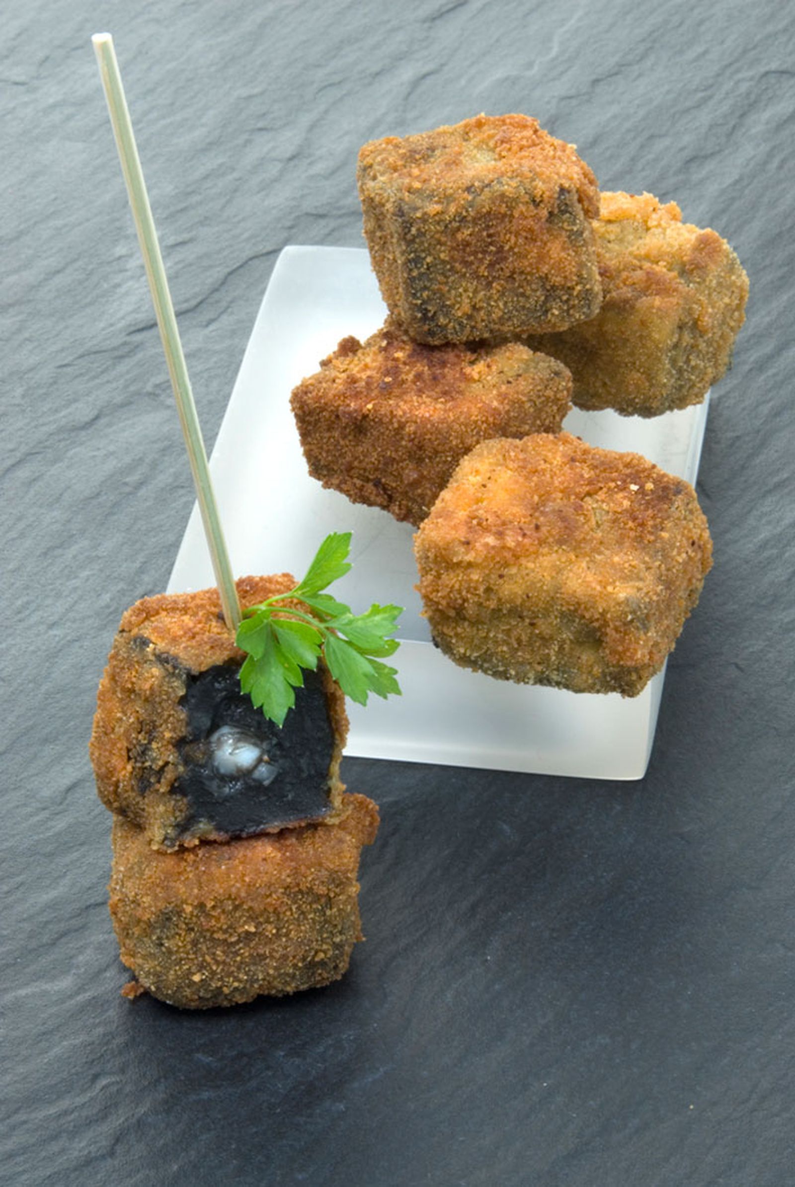 Croquetas negras