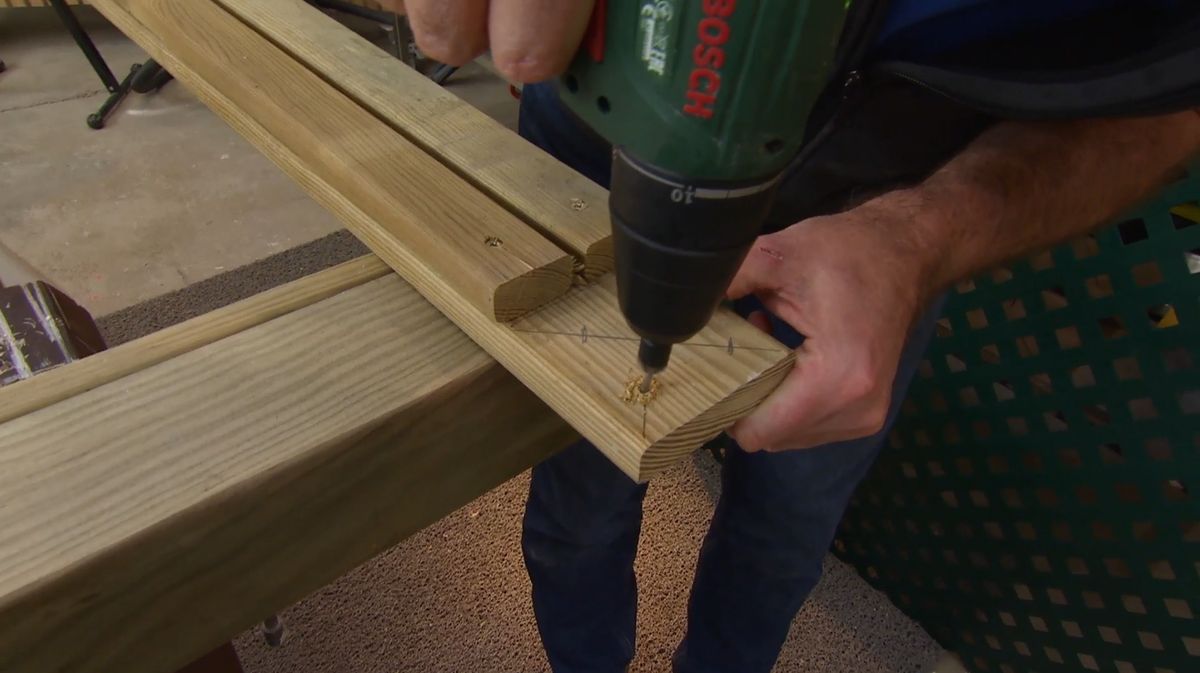 Cómo hacer una celosía móvil paso 3