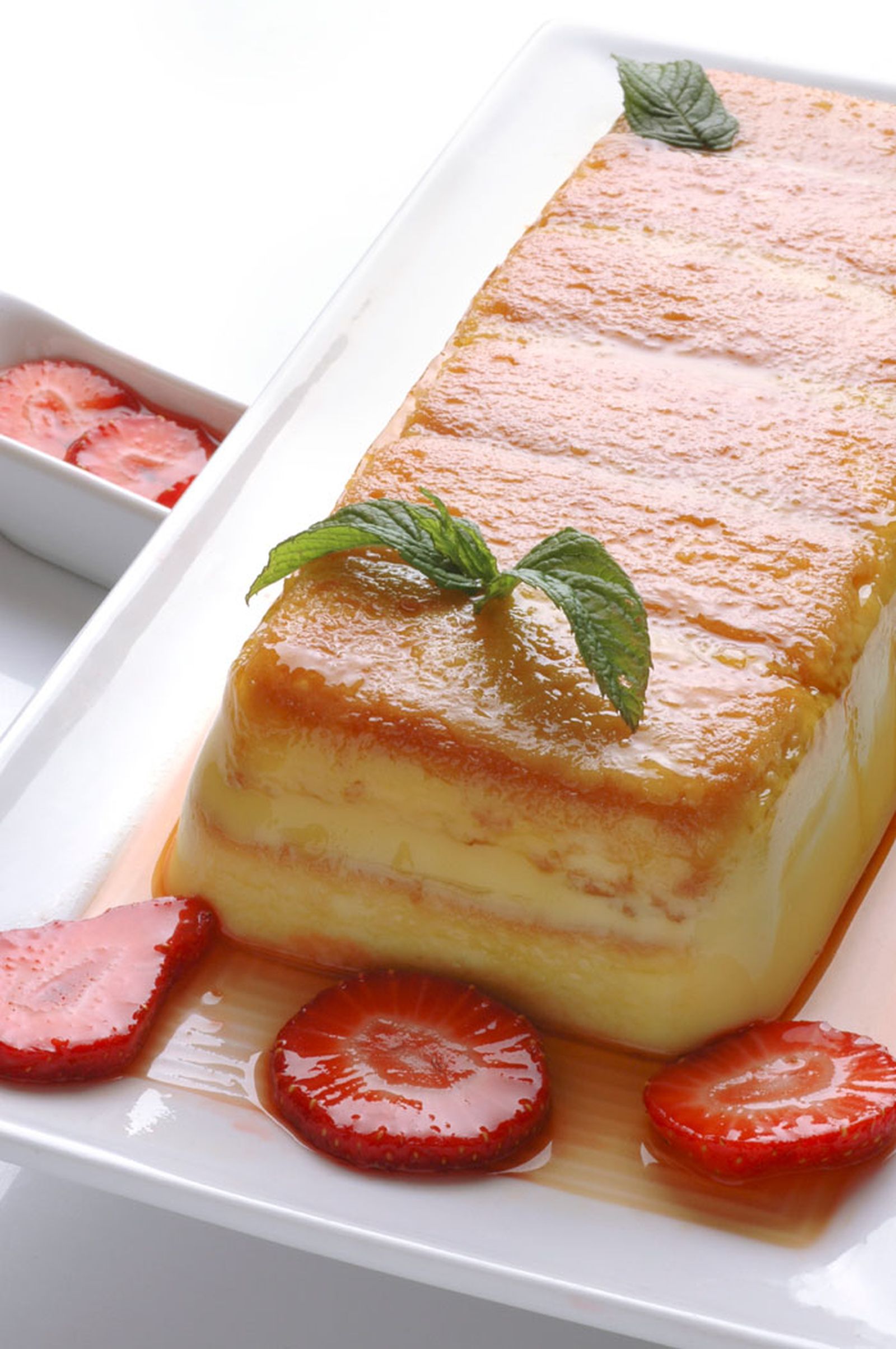 Pudin frío de limón