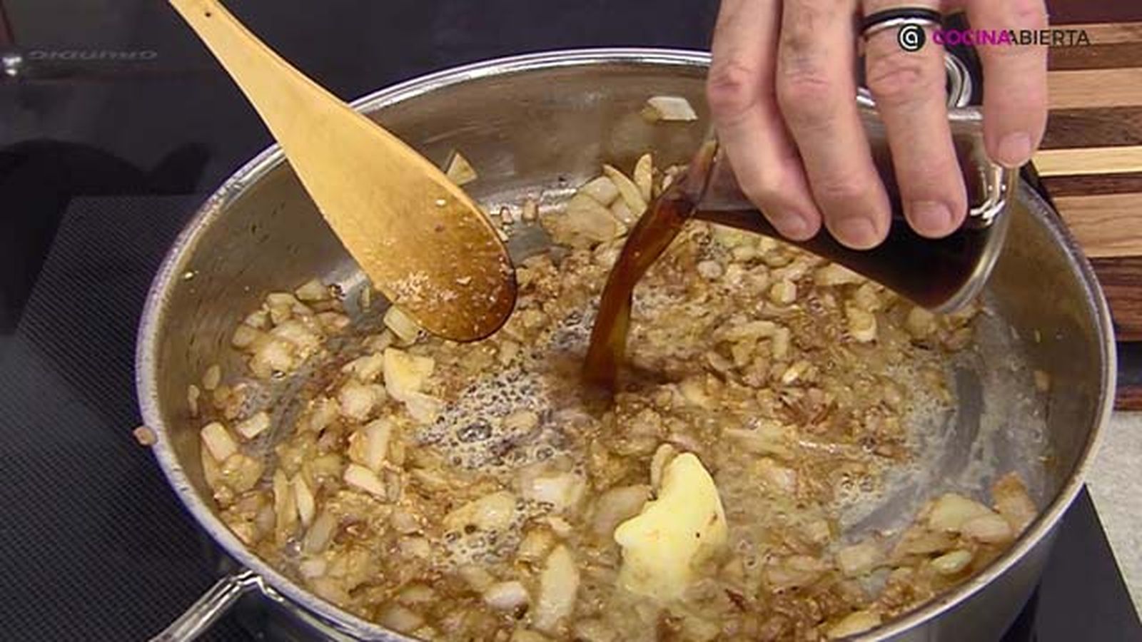 receta pollo marsala salsa champinones ka paso 3