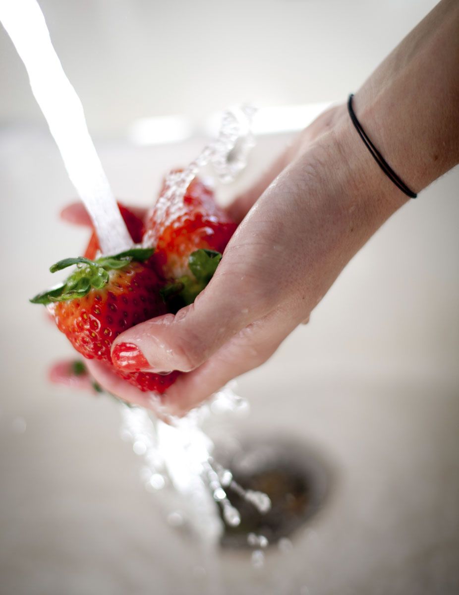 limpiar fresas