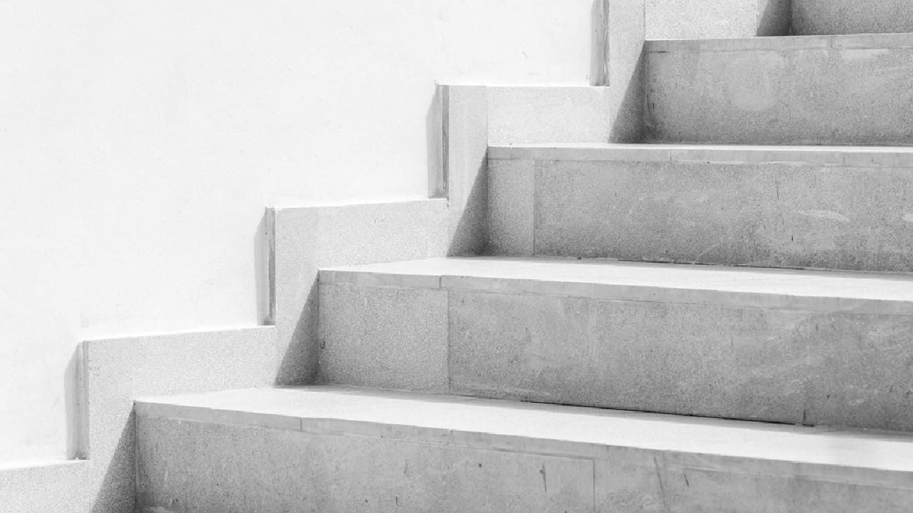 escalones de obra