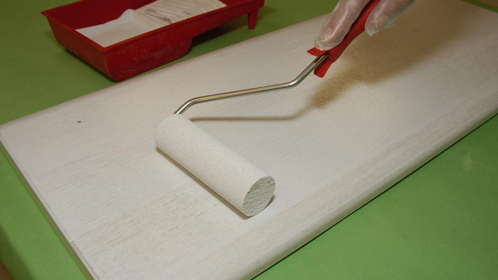 Lacado de puertas de armario de cocina paso 3