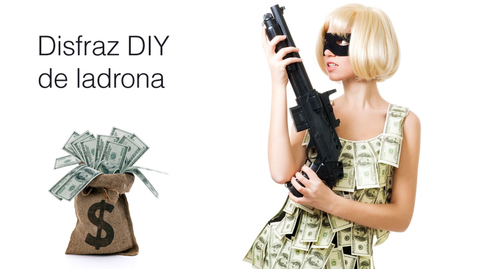 disfraz de ladrona DIY