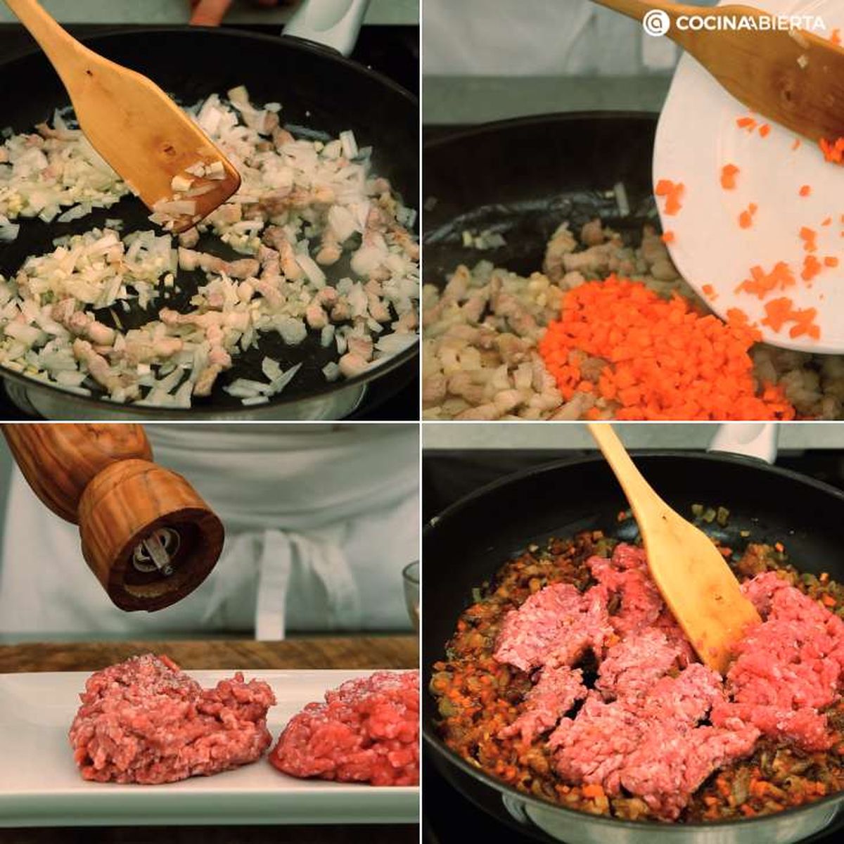 Cómo hacer salsa boloñesa paso a paso / Fuente: Hogarmania