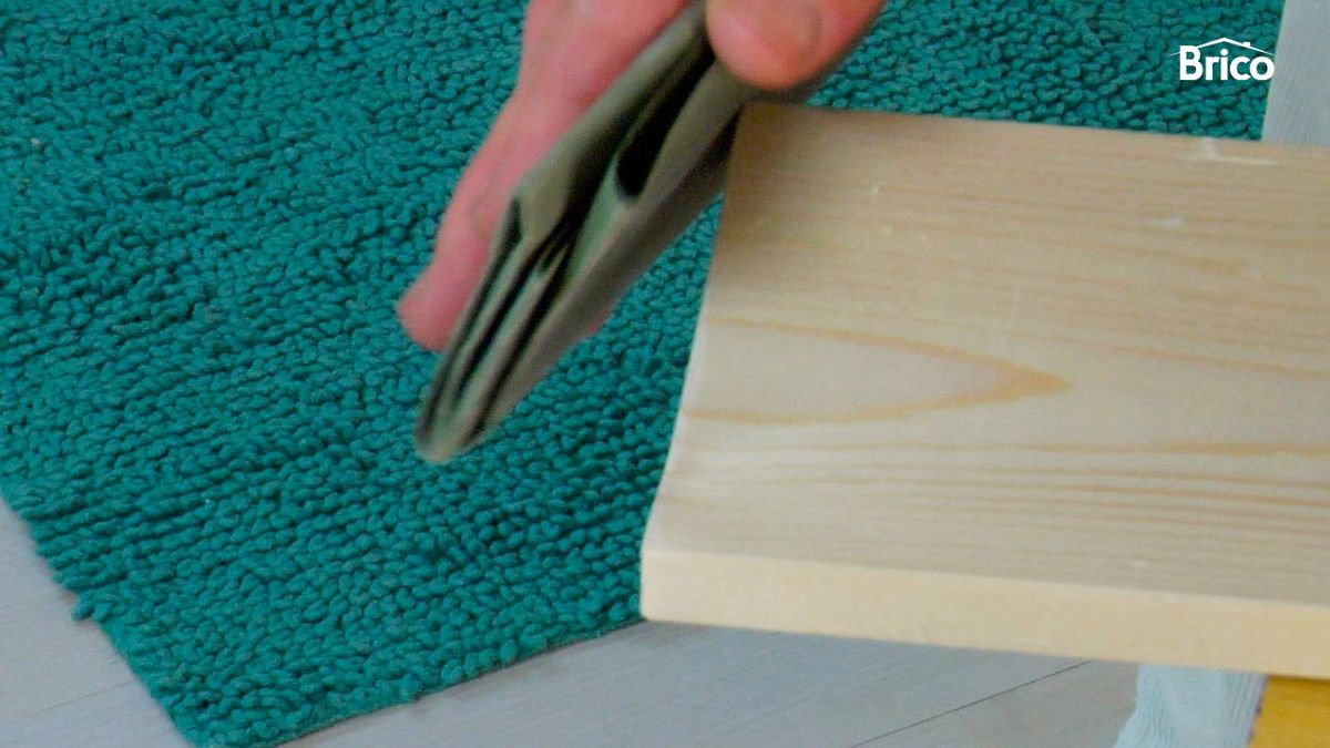 Hacer un cabecero alistonado paso 3