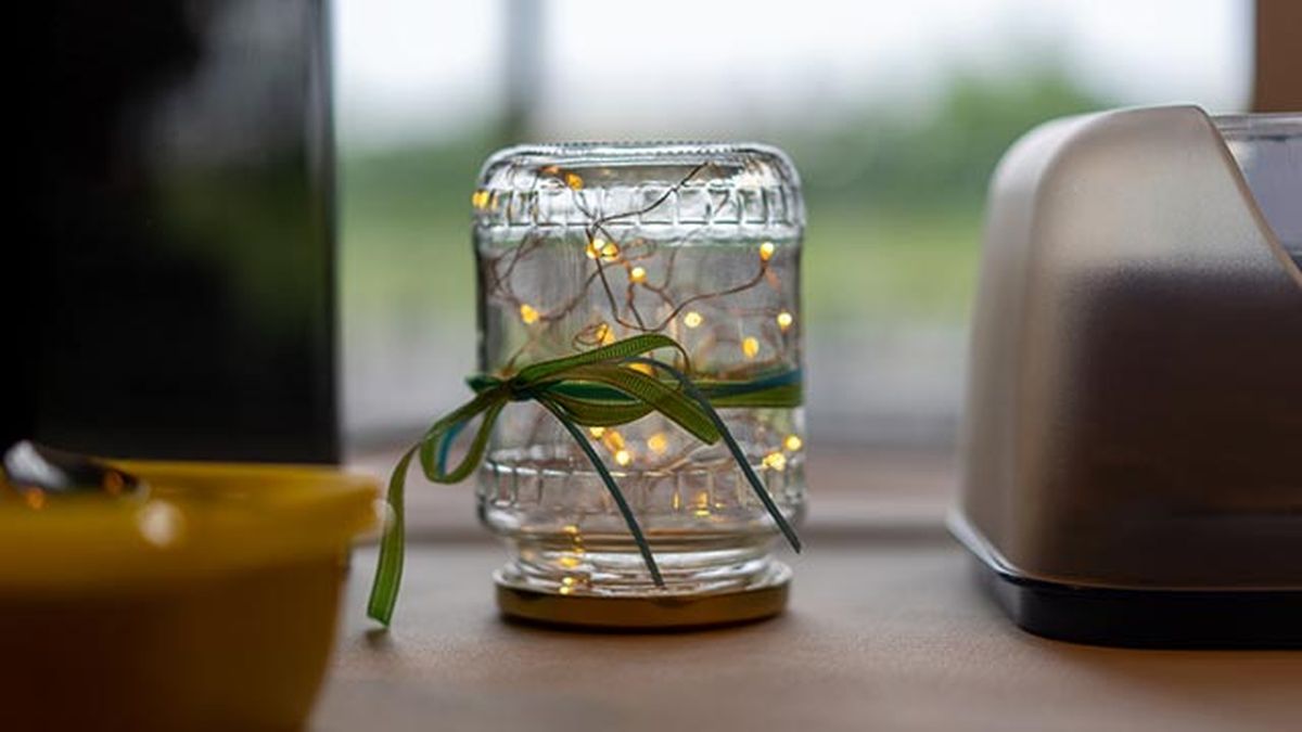 5 ideas tarros cristal decorar casa lampara