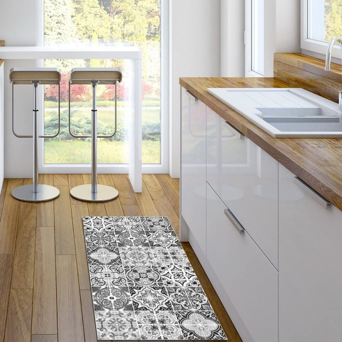 alfombra vinilica amazon