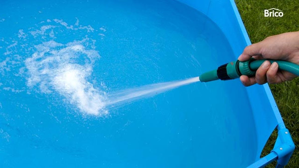 Mantenimiento de piscina infantil paso 1