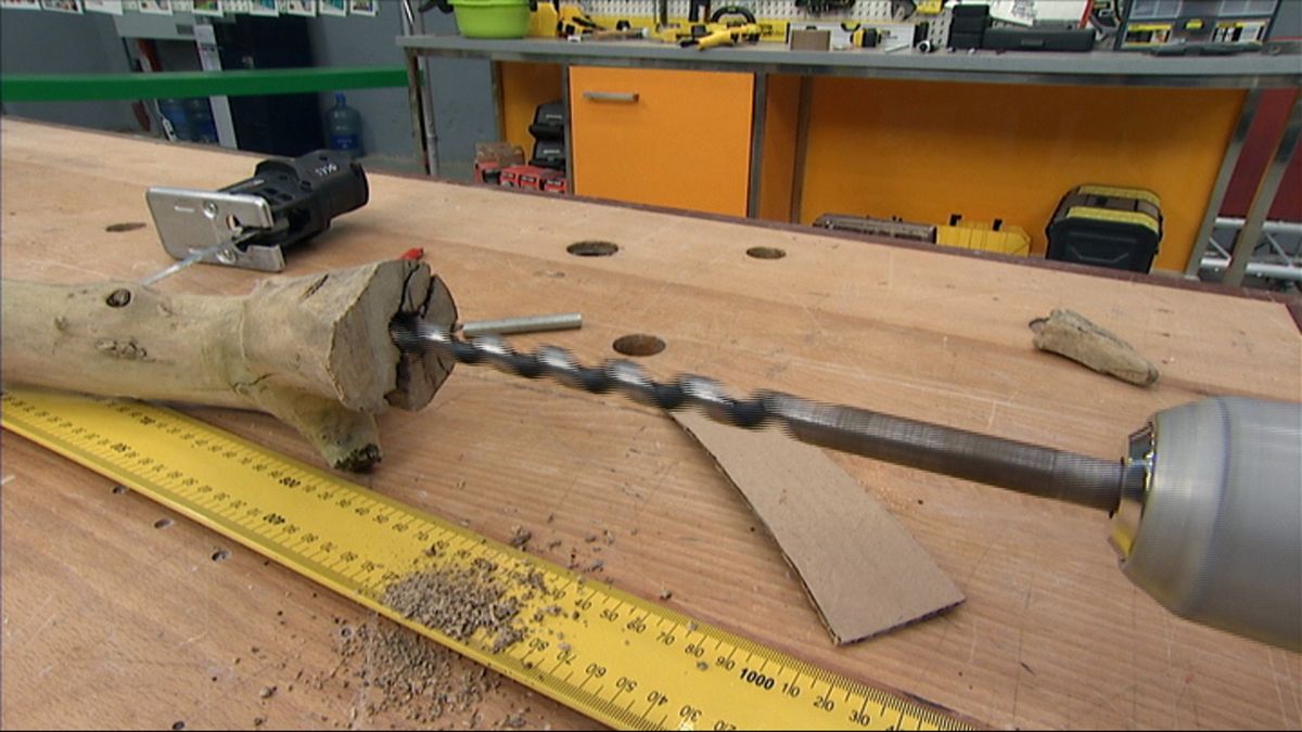 Tronco lámpara paso 6