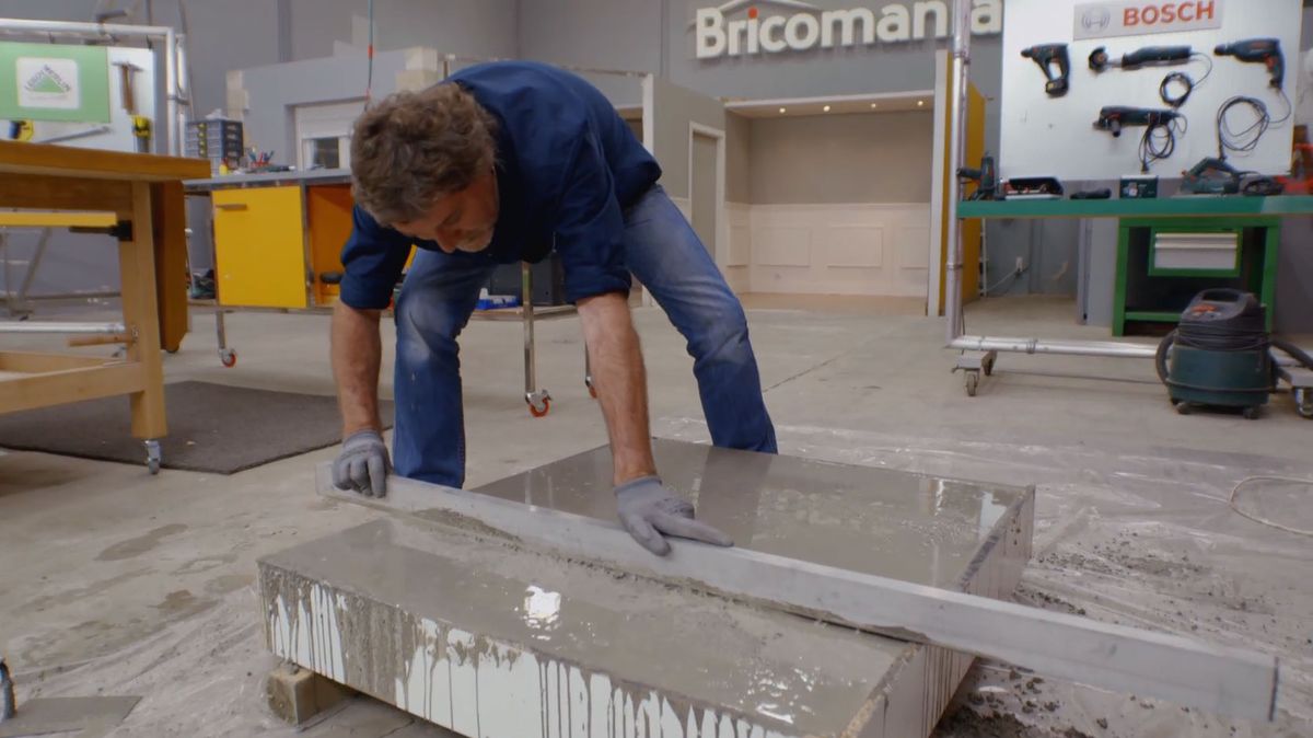 Hacer una mesa de centro de hormigón paso 8