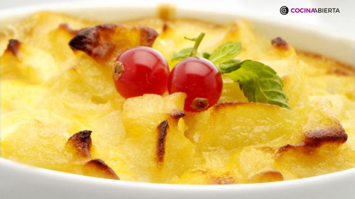 Pastel de la abuela, un postre elaborado con manzanas