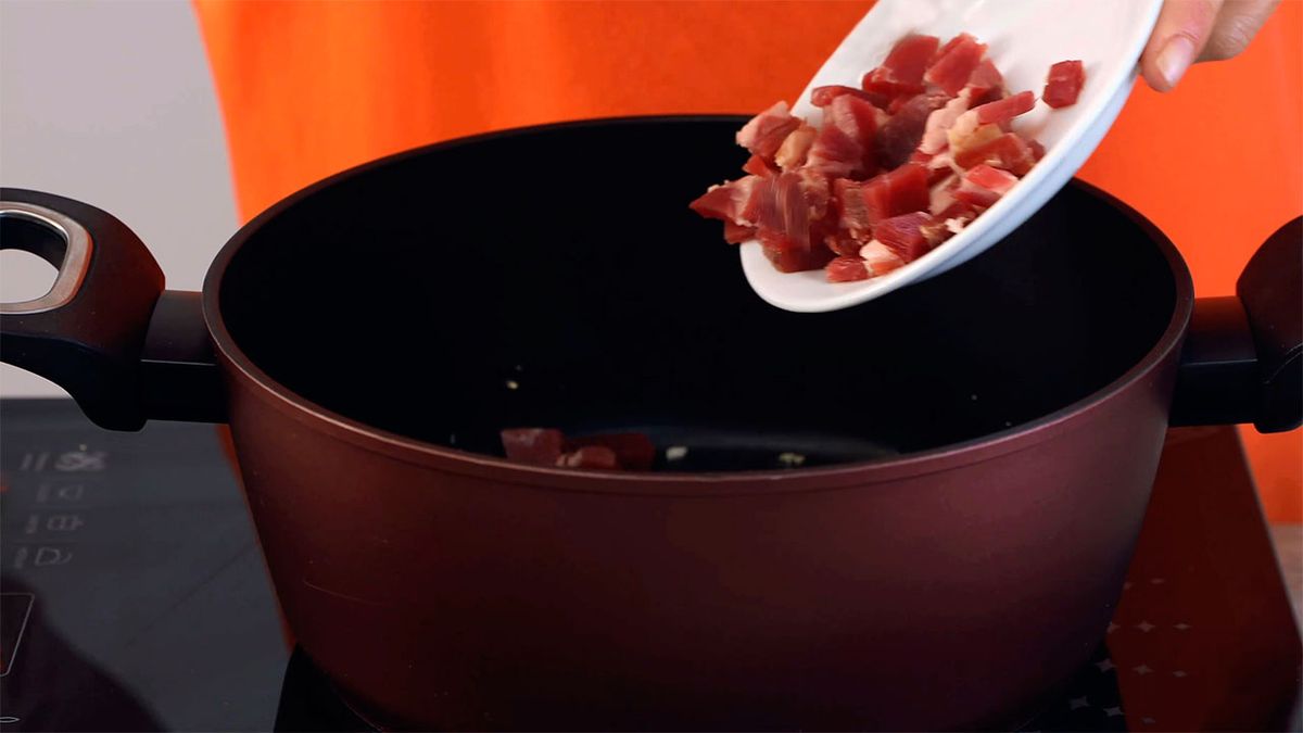 Receta de arroz a la milanesa  paso 2