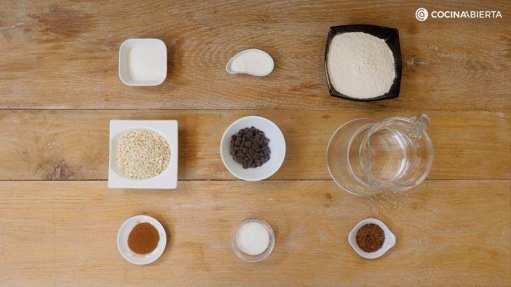 pancakes de avena ingredientes