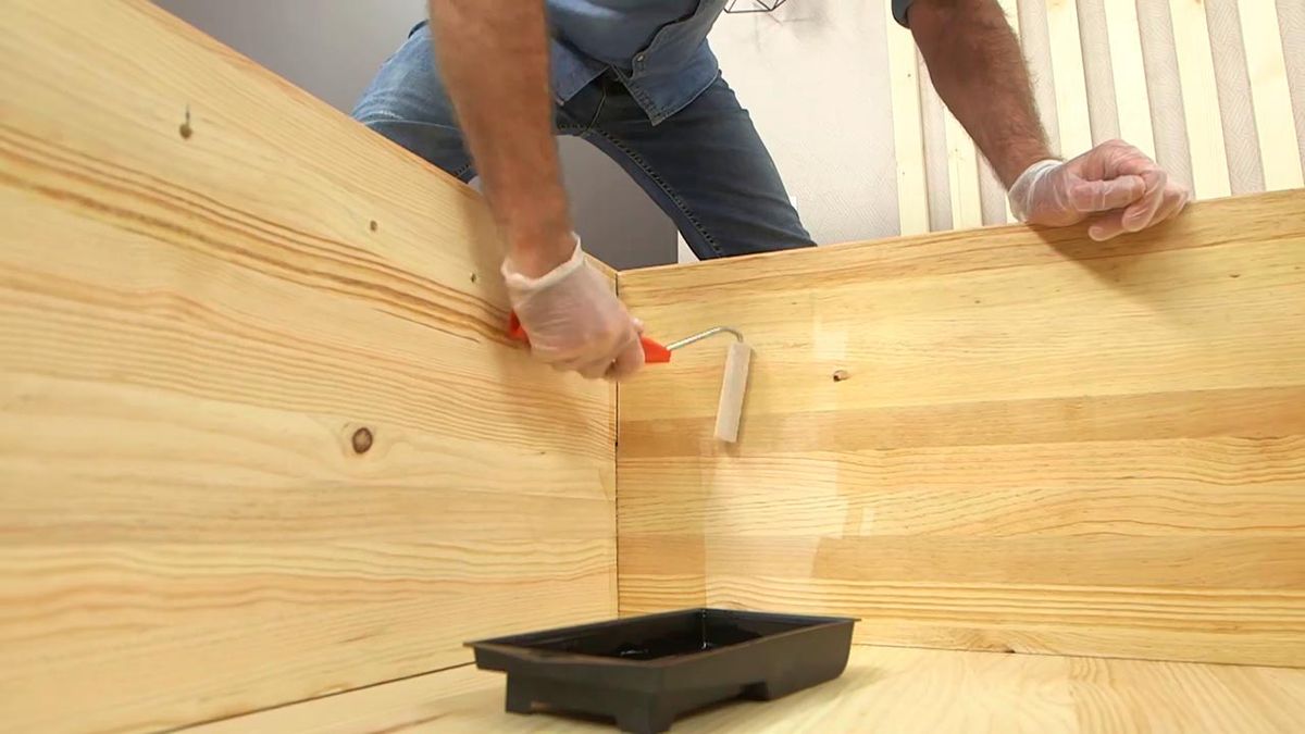 Cómo hacer una cama con canapé paso 7