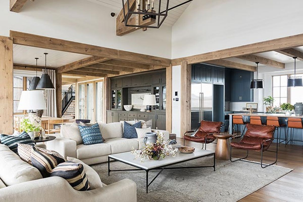 Claves para decorar casas de campo de estilo rustico moderno 8