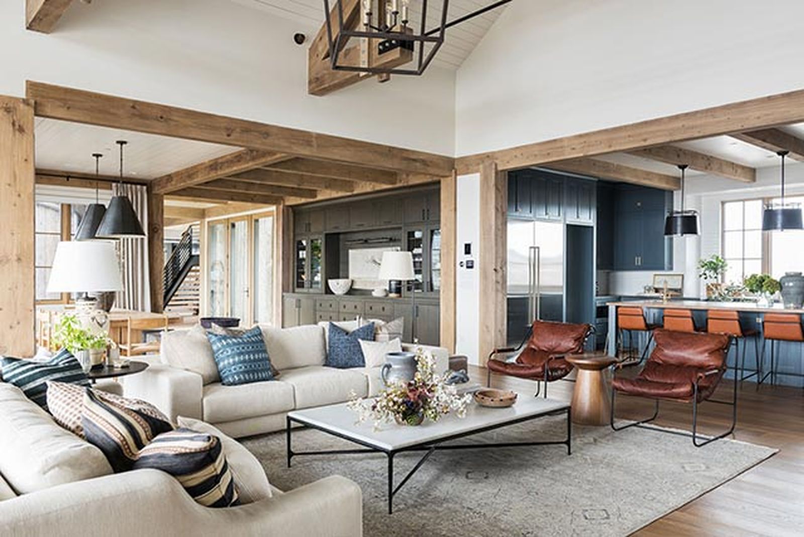 Claves para decorar casas de campo de estilo rustico moderno 8