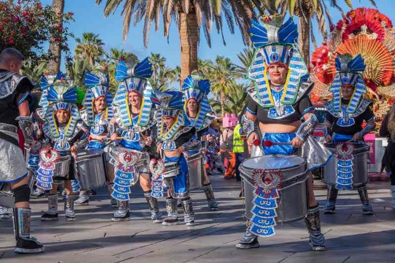 Egipto sigue siendo una inspiración en los Carnavales