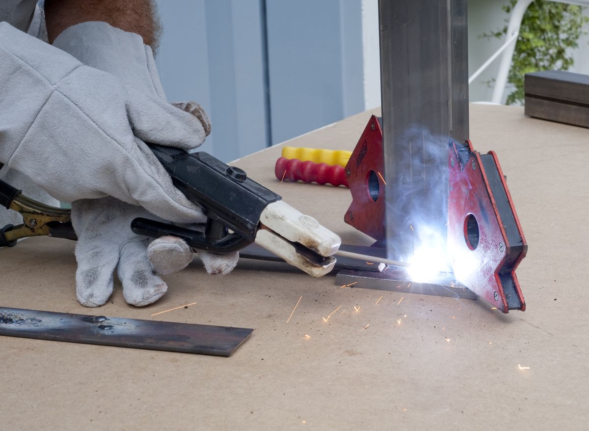 Bricomanía   Puerta cancela metálica 4