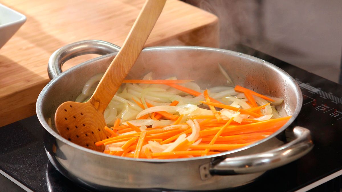 Rollitos de primavera al horno   Paso 1