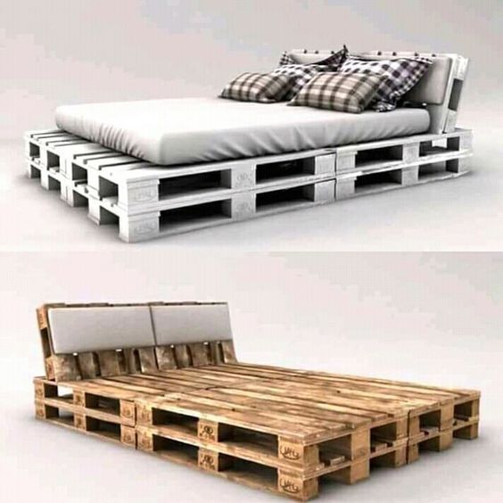 cama palets pequena