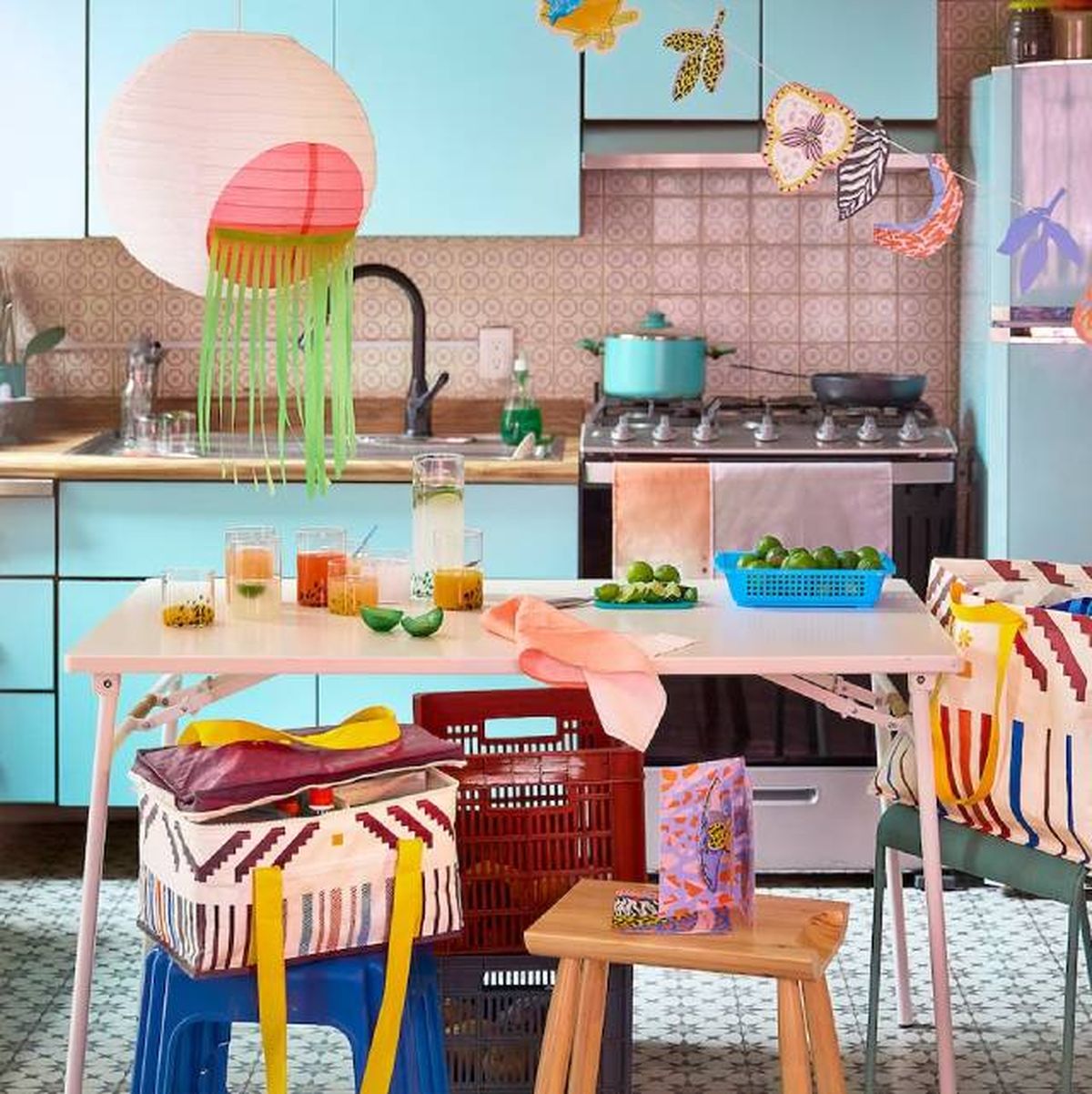 lampara papel arroz ikea