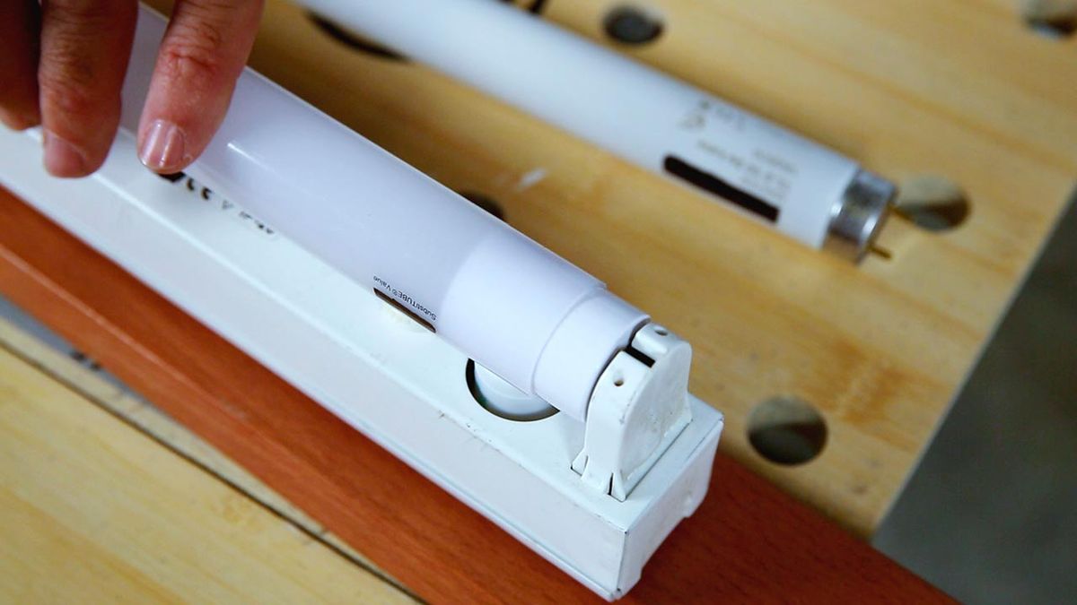 Cambiar tubo fluorescente por led paso 5