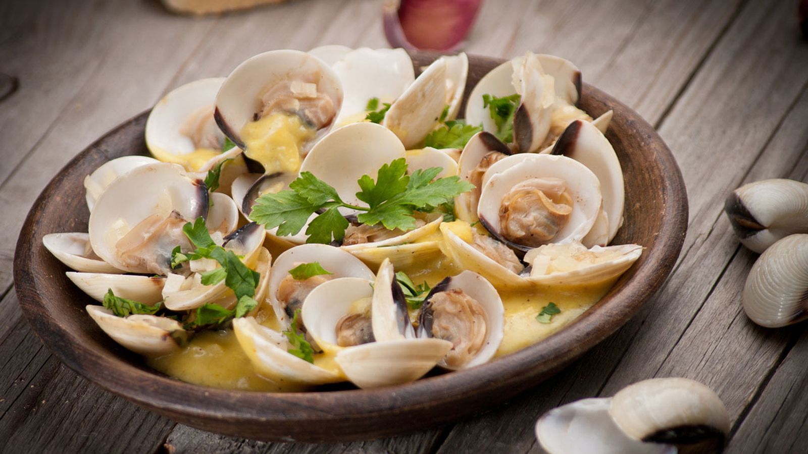 como abrir las almejas xl