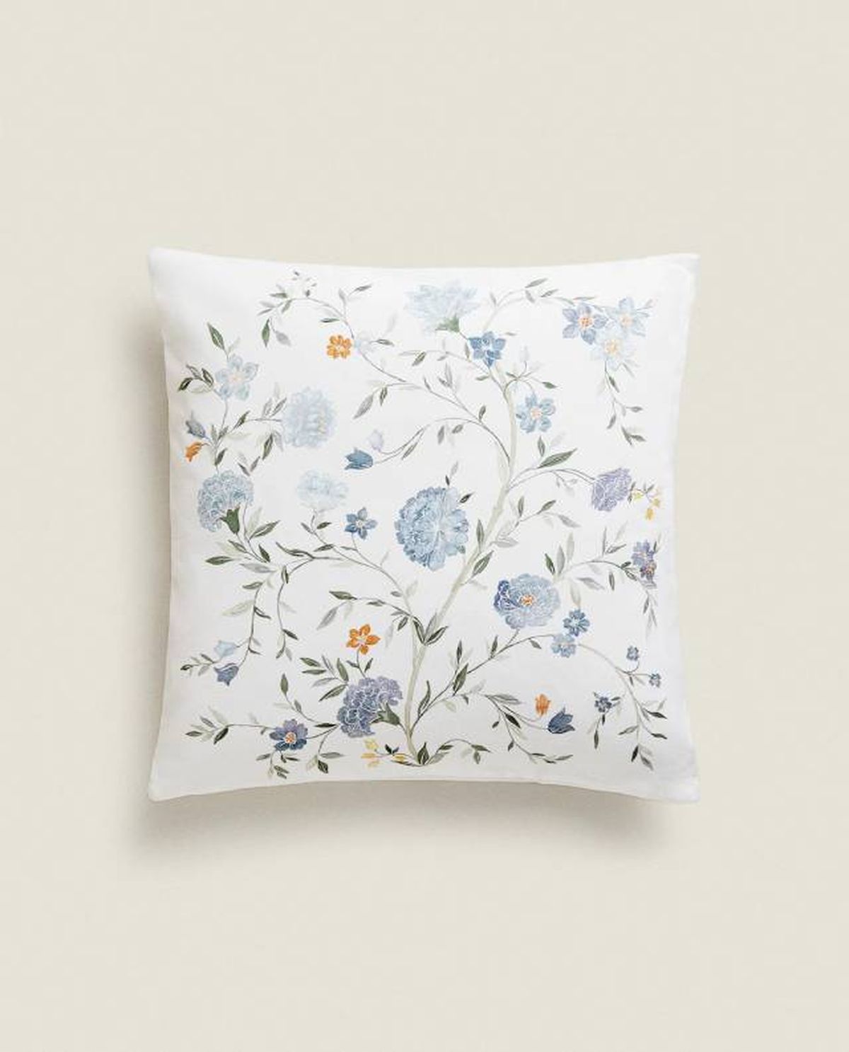 cojin mini flor zara home