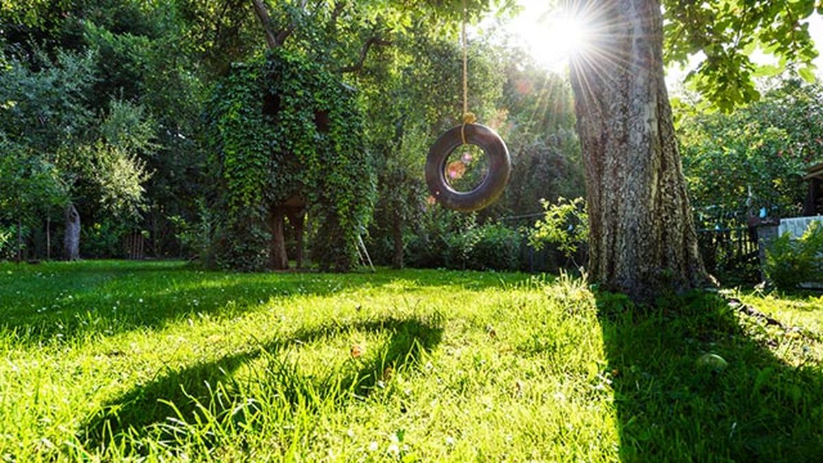 como hacer un columpio casero neumatico 1