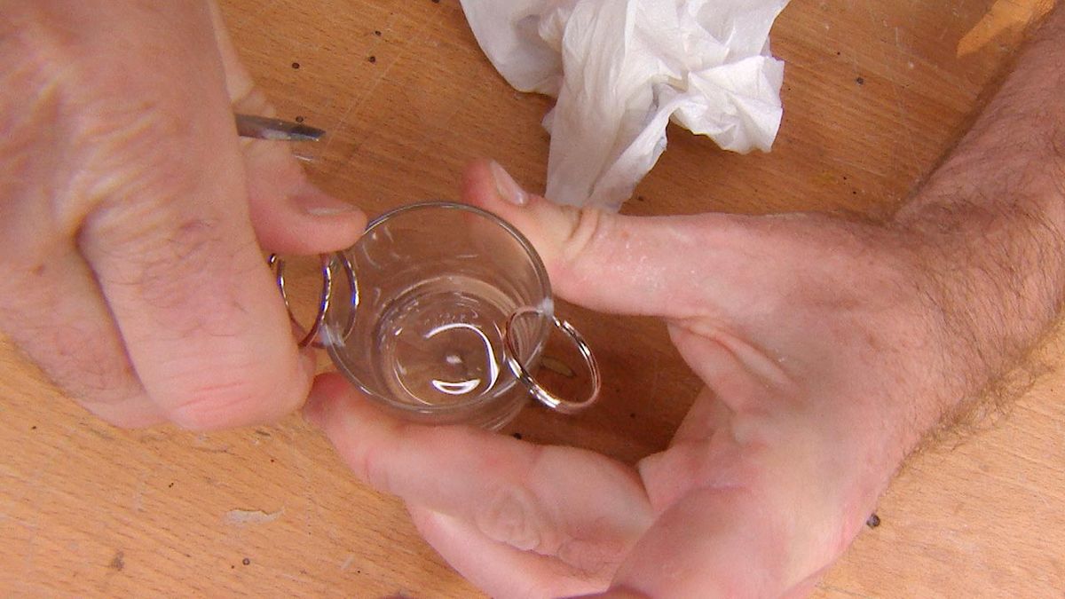 Botellas luminosas paso 12