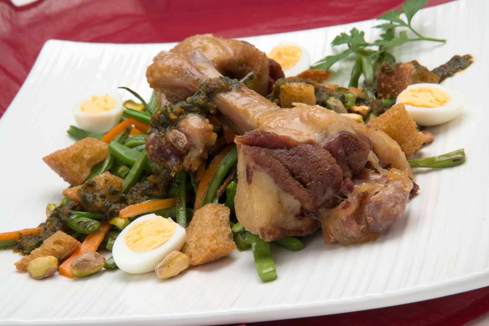 5603 1 Ensalada de manchones y judías verdes (988) xl