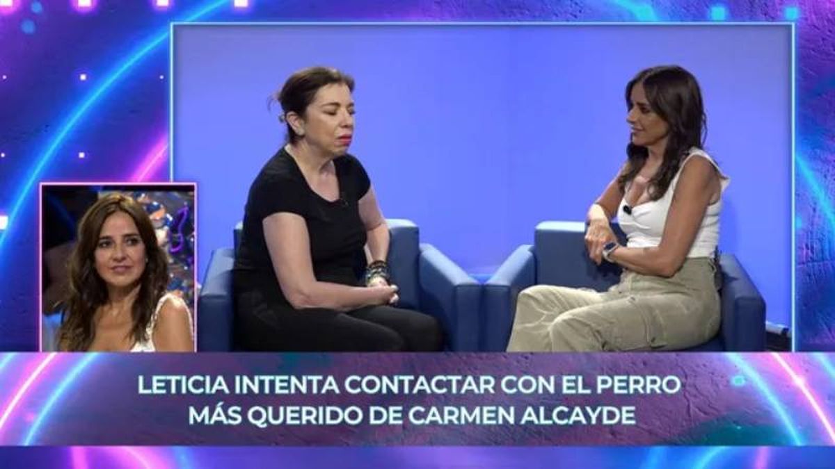 Leticia es una intermediaria entre el mundo de los vivos y muertos, pero de mascotas