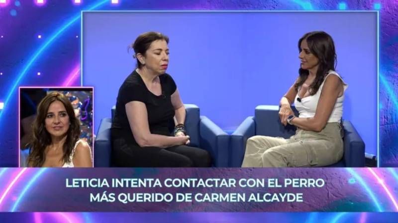 Leticia es una intermediaria entre el mundo de los vivos y muertos, pero de mascotas