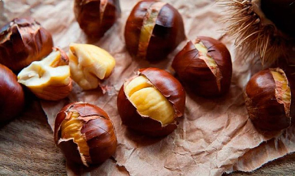 CastaÃ±as al microondas