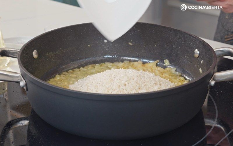 Risotto de pollo - paso 3