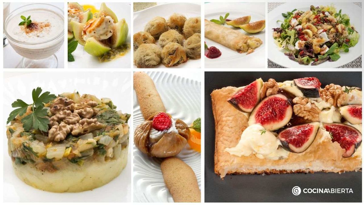 Una selección de recetas para sacar el máximo provecho de los higos