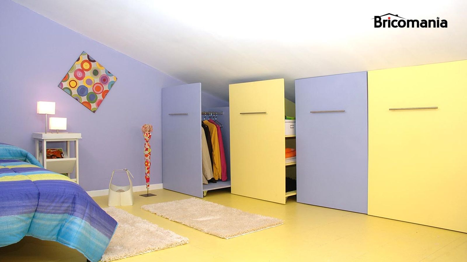 Armarios móviles bajo techo