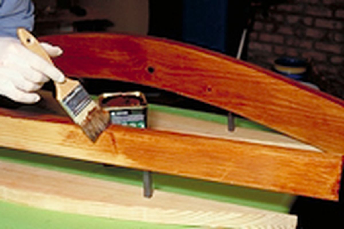 Cabecero de forja y madera paso 7