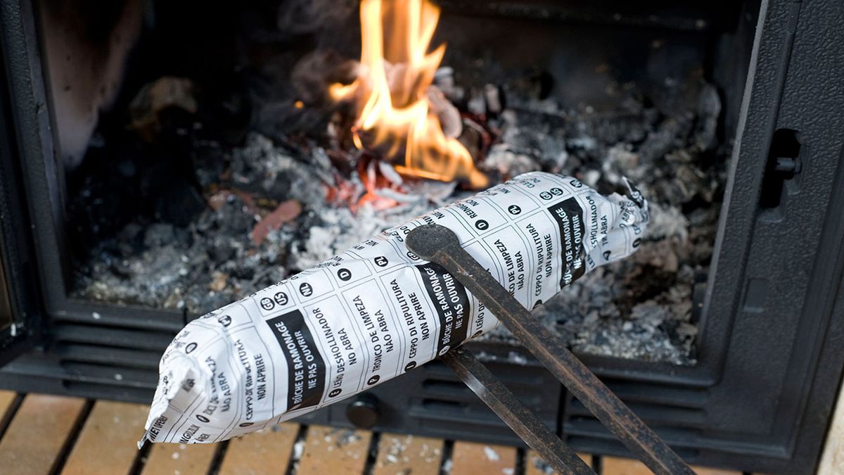 Mantenimiento de una chimenea paso 3