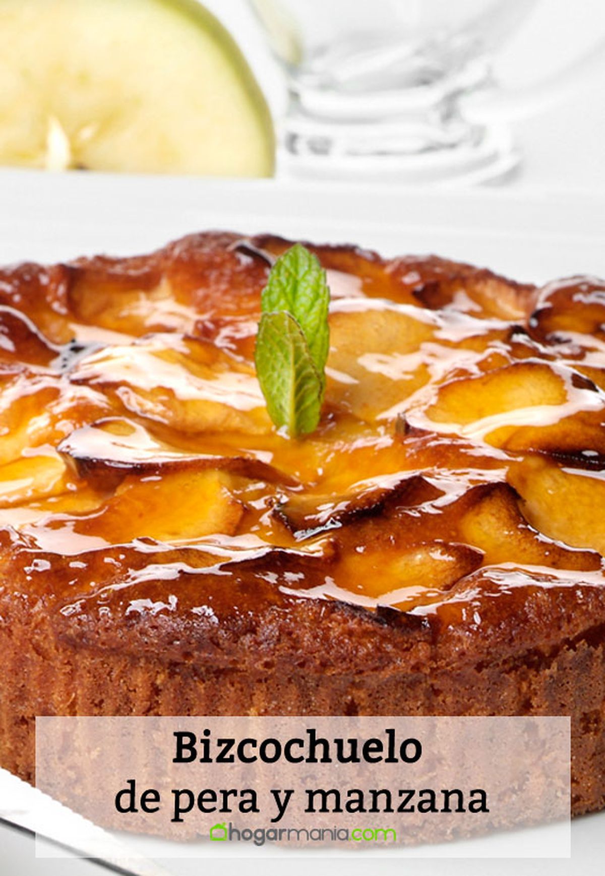 bizcochuelo pera manzana pin