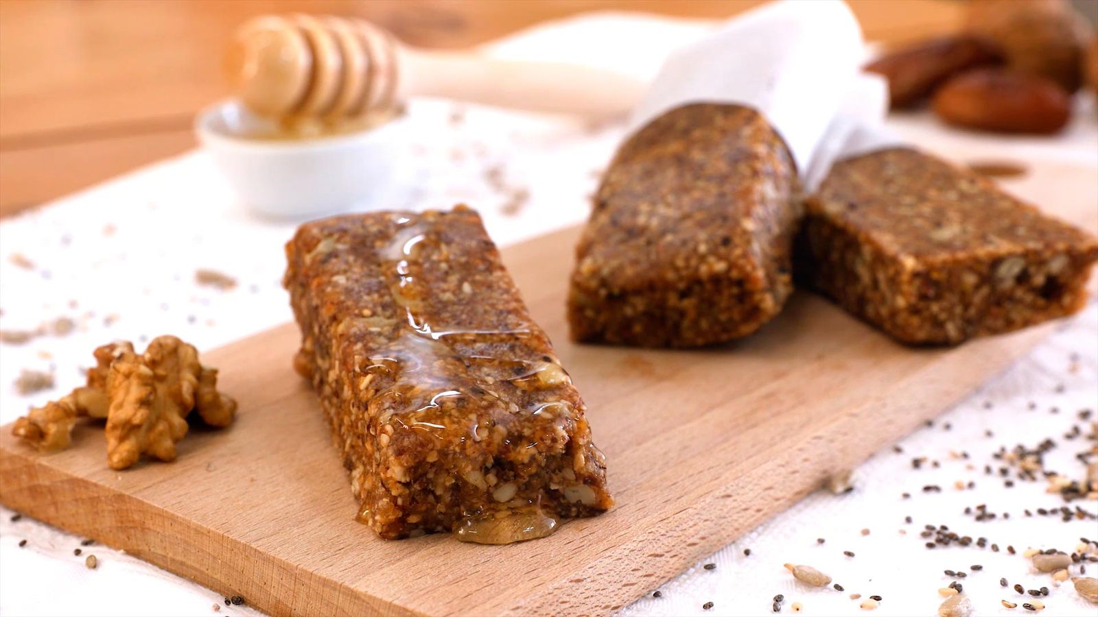 Receta de barritas energéticas