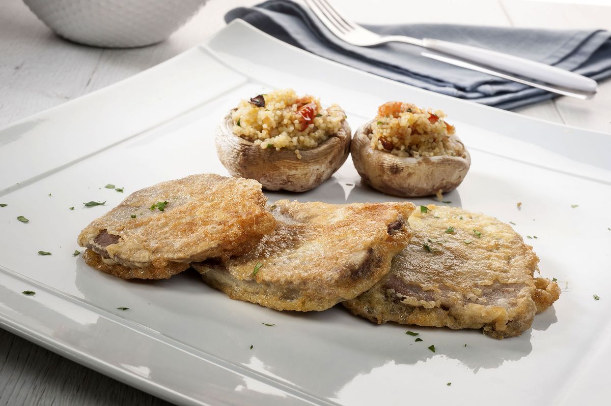 CABI0011 Amaia Lengua rebozada con cuscus xl