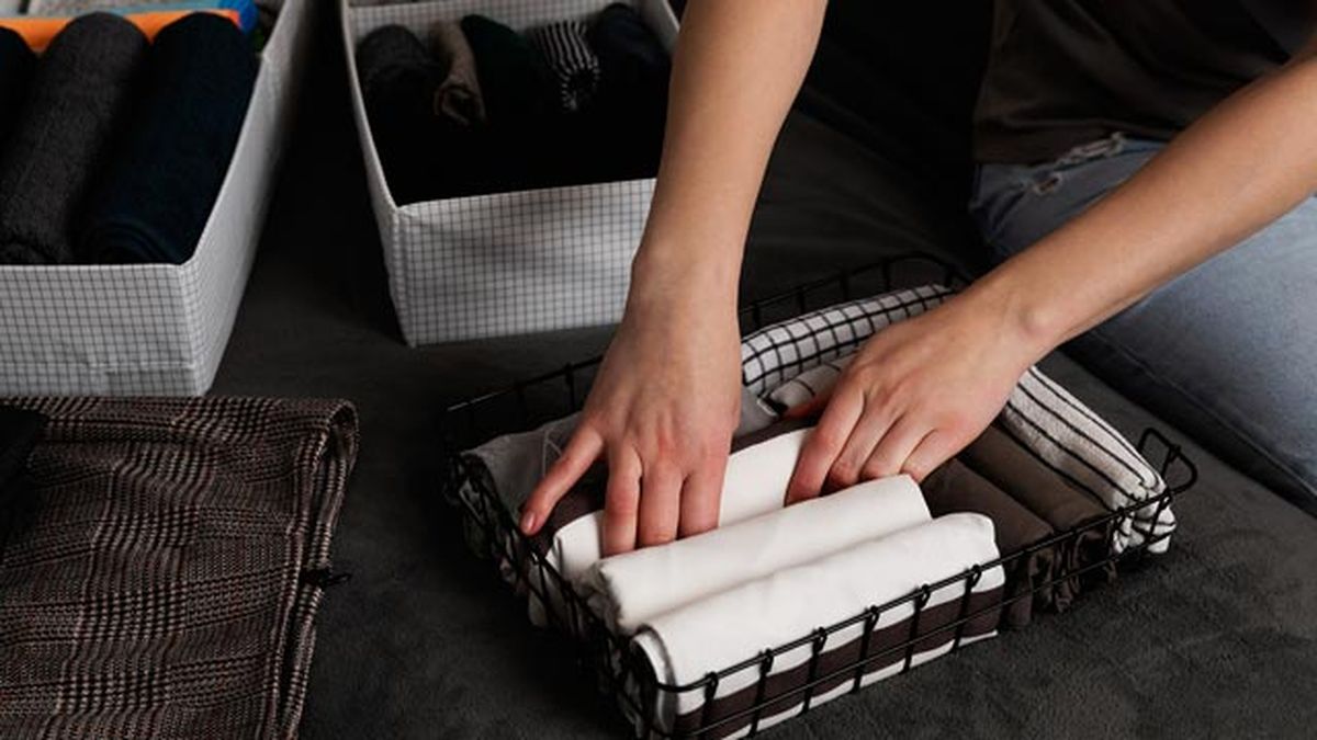 como doblar la ropa con el metodo de marie kondo