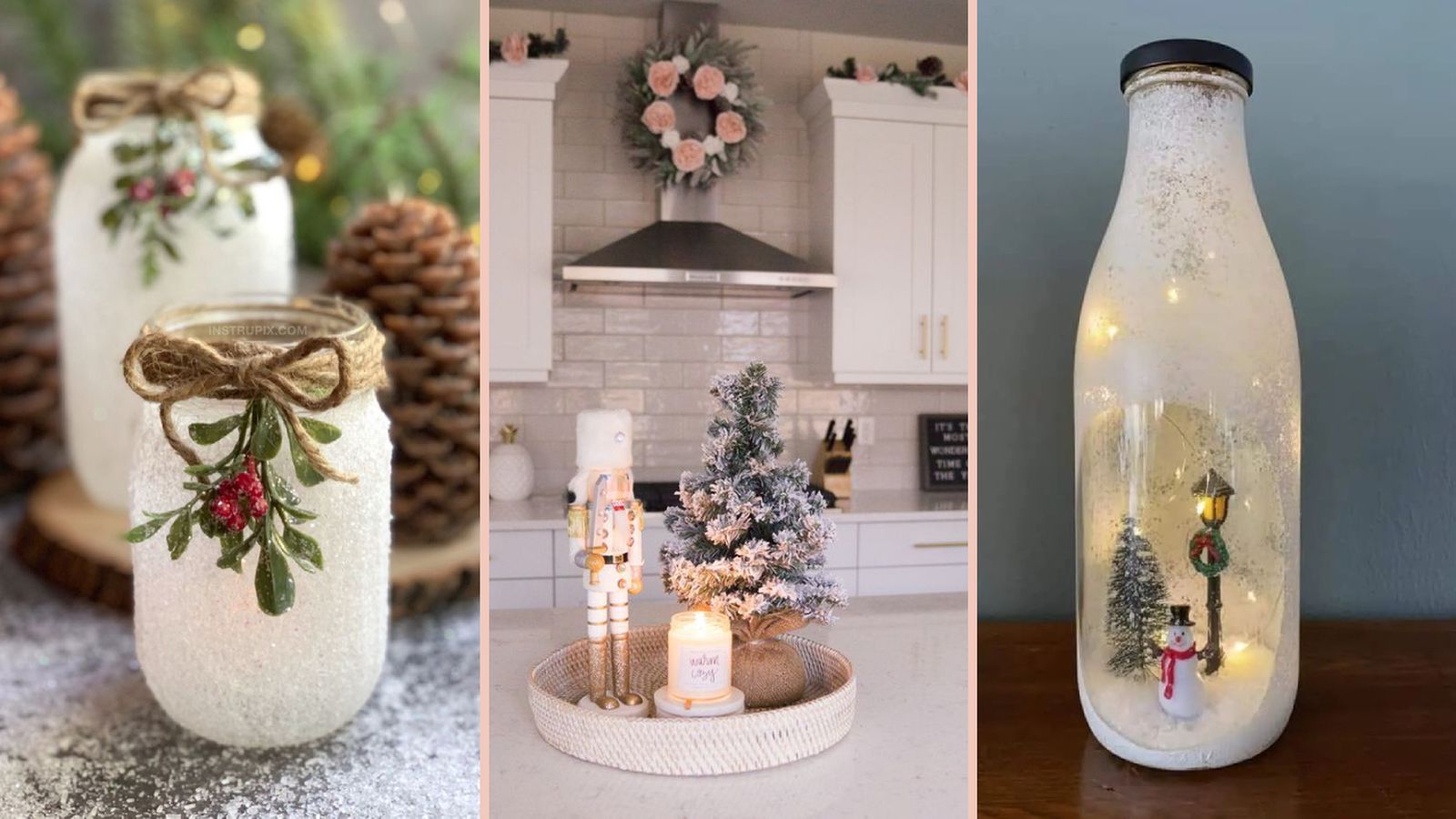 centros navidad modernos