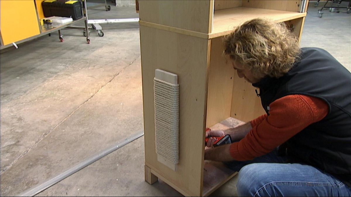 Mueble para mascota paso 8