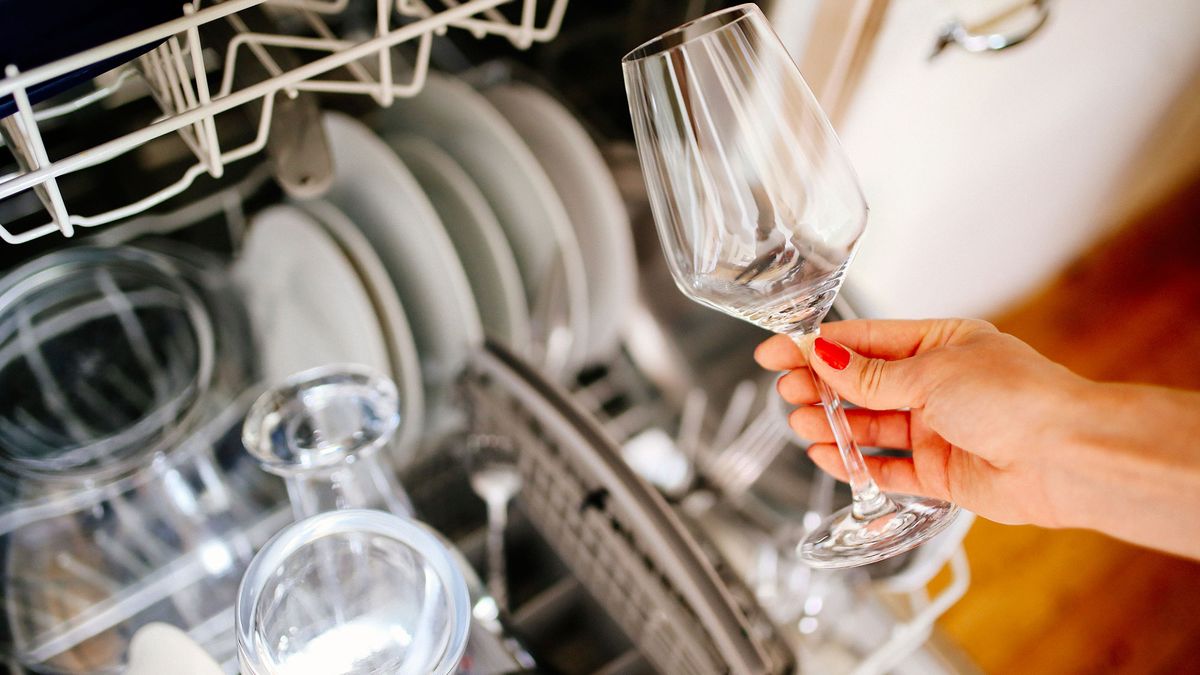 limpiar copas lavavajillas
