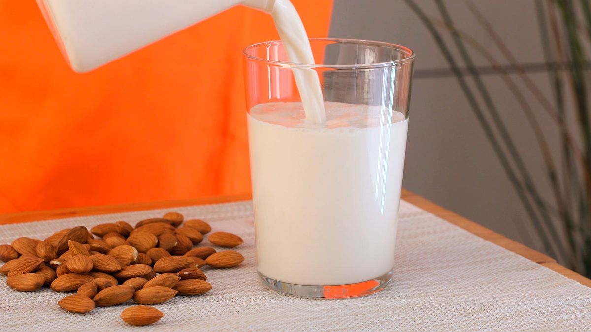 Leche de almendras casera sin azúcar   paso 6